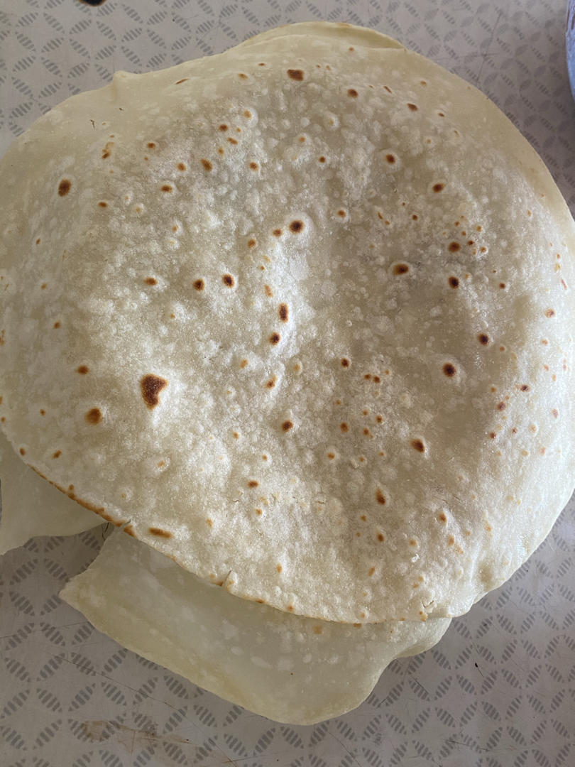 一次烙5、6张十几分钟搞定的单饼～