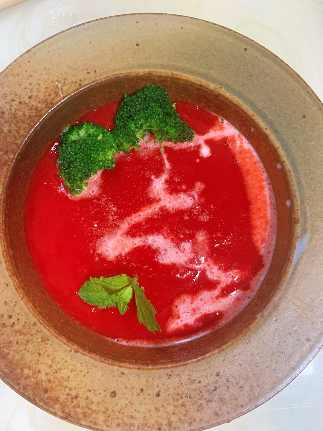 迷迭香甜菜根土豆浓汤Rosemary beetroot potato soup