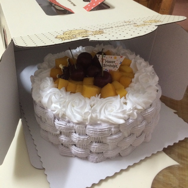 一看就会的奶油'花篮'裱花～