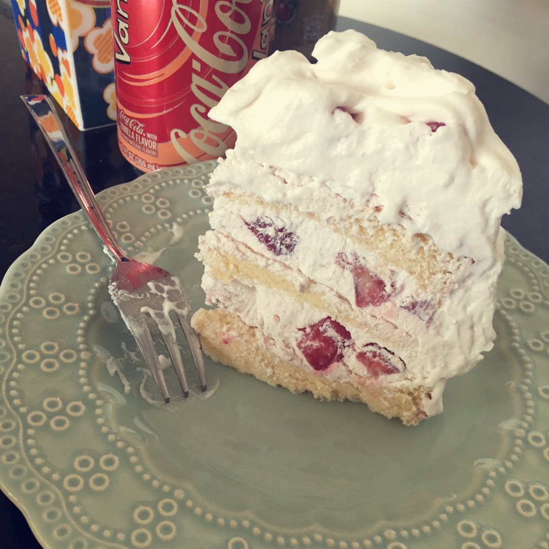 《Tinrry+》草莓奶油蛋糕（8寸配方）