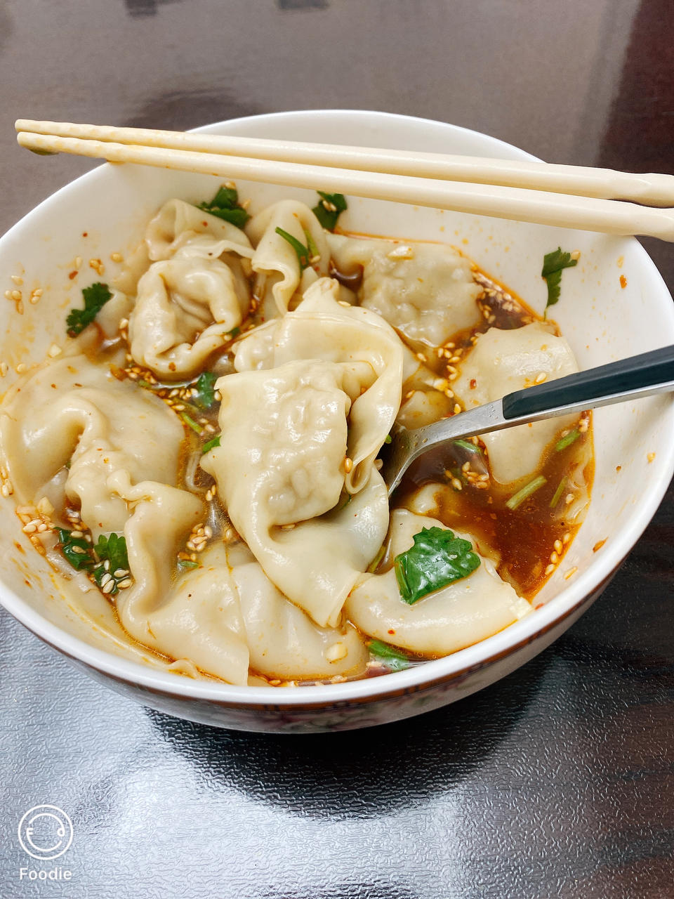 97超好吃的麻辣红油抄手