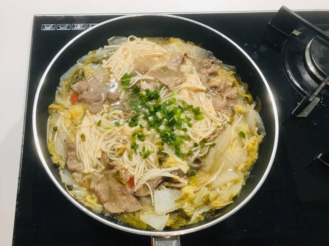 超级简单的酸汤肥牛