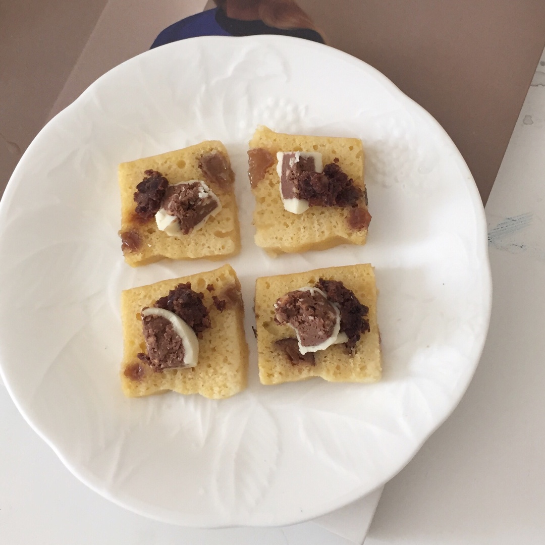 不用揉面，简单易做的——蔓越莓发糕