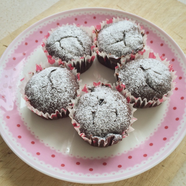 古典巧克力cupcake配马斯卡彭奶油霜