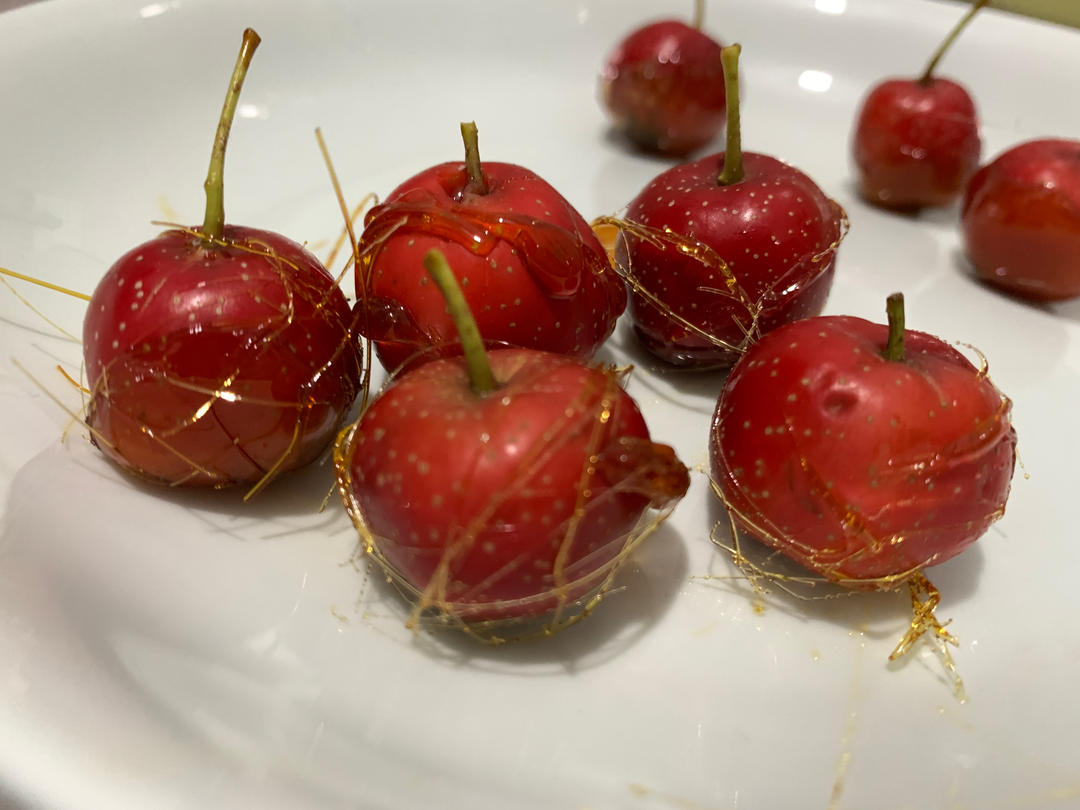 冰糖葫芦，来拉丝呀