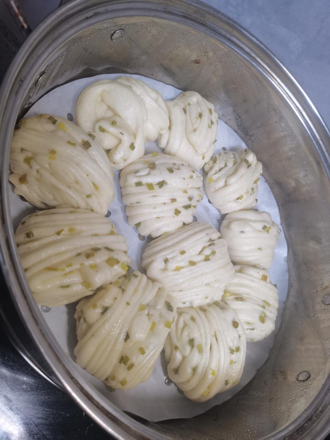 葱香花卷（简易版教程）