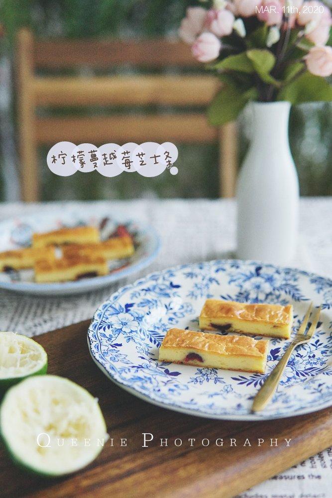 Kiri奶油芝士食谱-蔓越莓芝士条