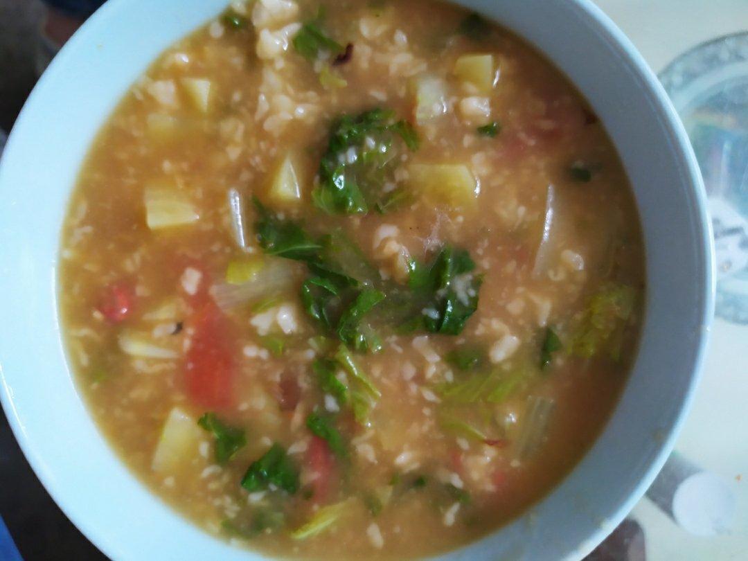 疙瘩汤～拌疙瘩手法视频