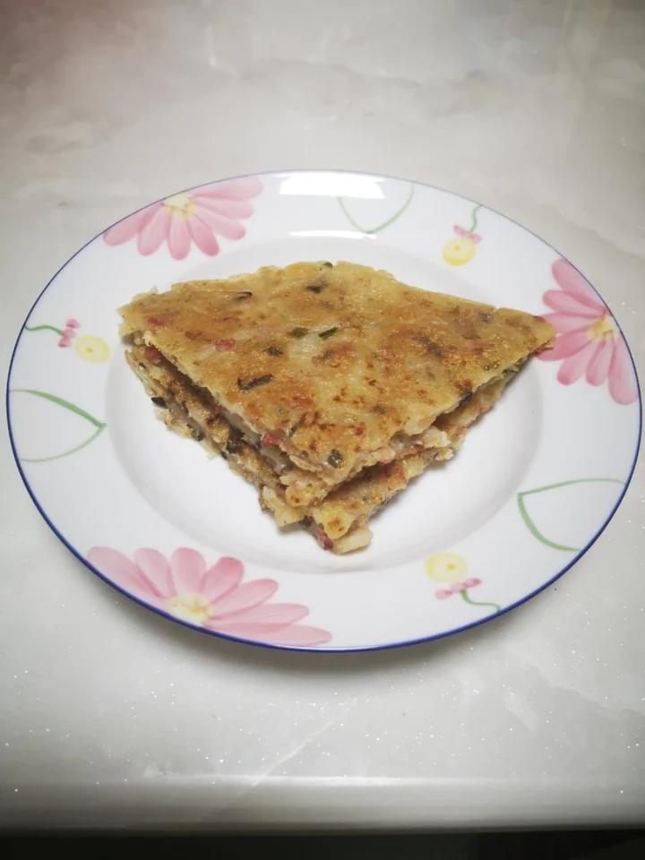 不一样样做的咸薄撑广东特色小吃酥脆咸香可口非常简单易做