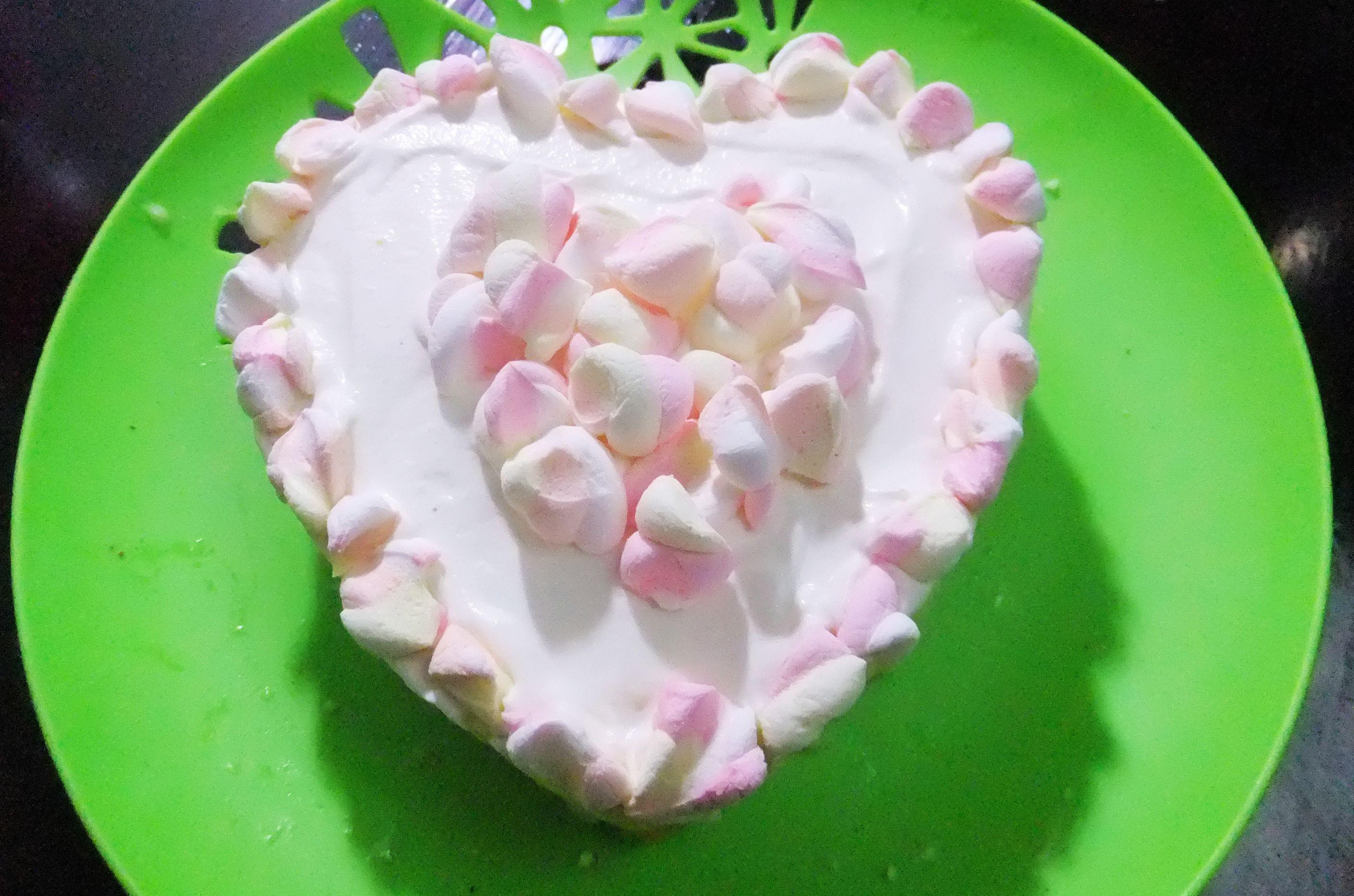 少女之心——棉花糖香橙慕斯蛋糕的做法