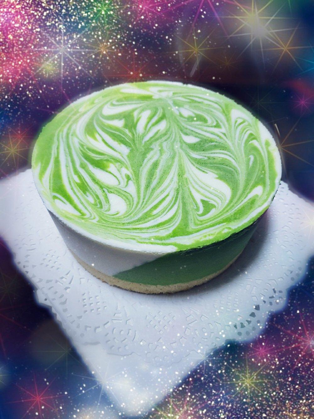 抹茶大理石慕斯