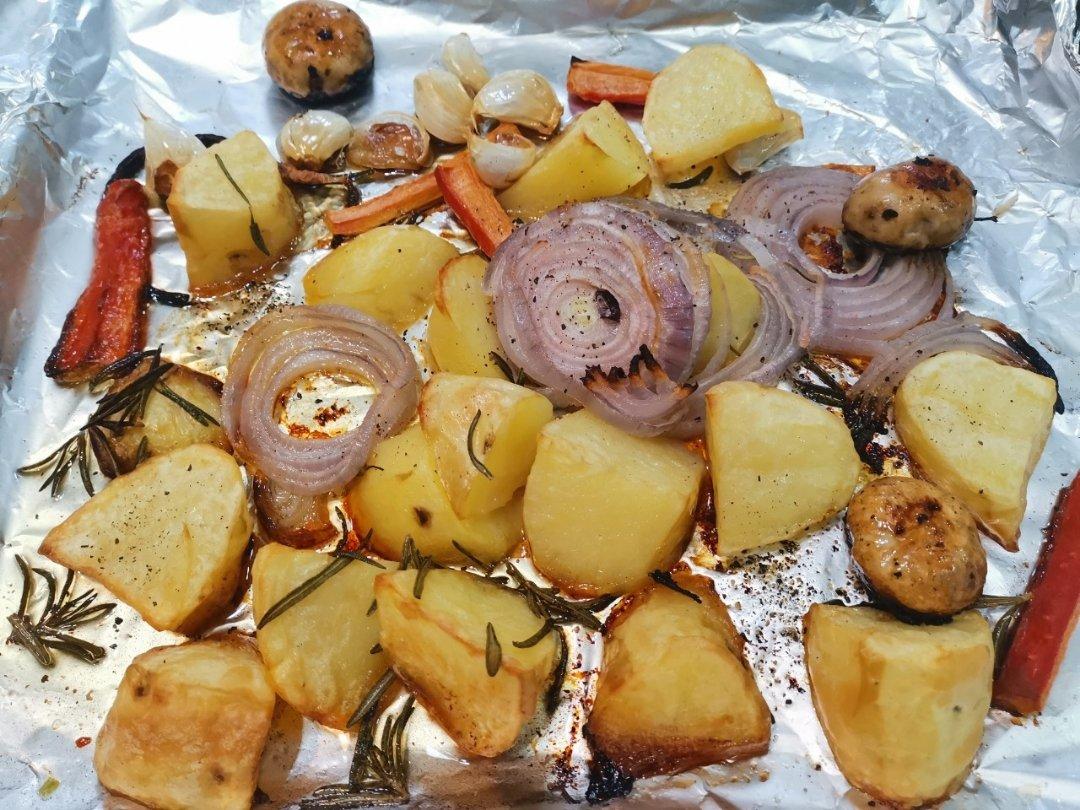 迷迭香烤土豆