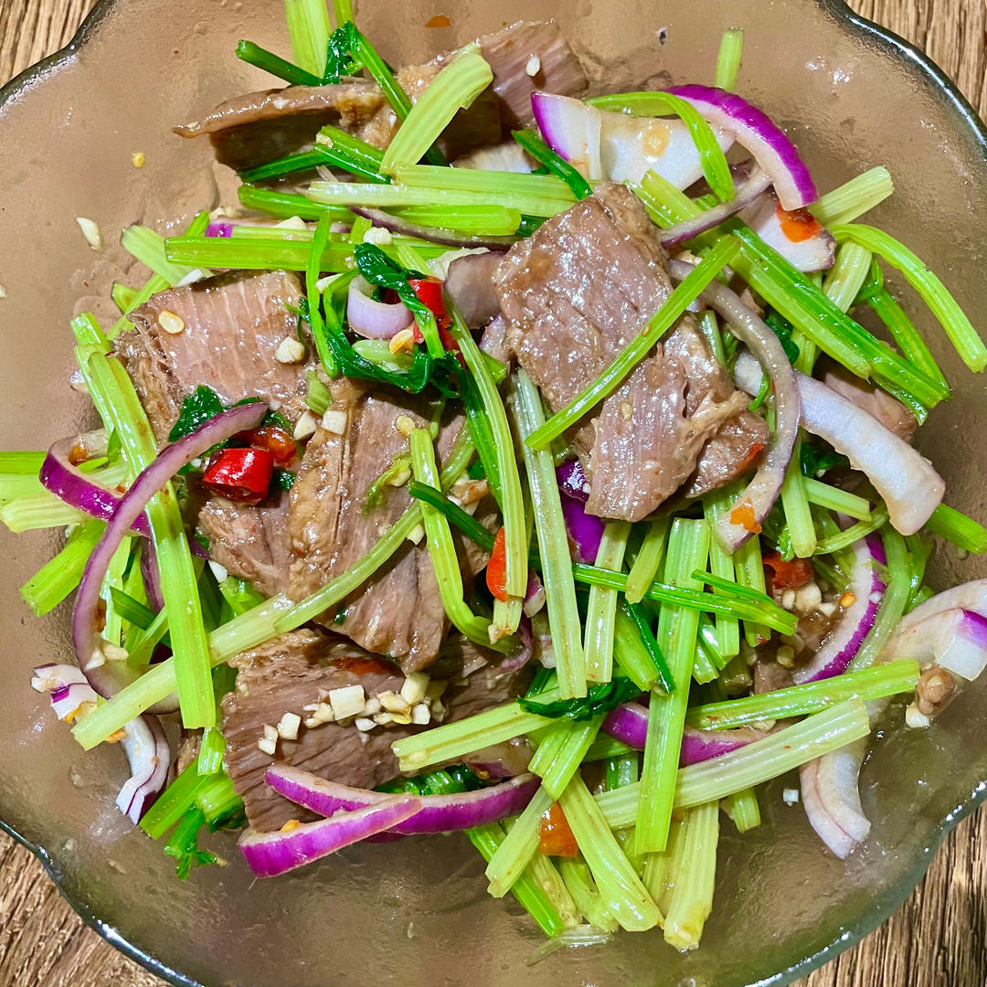 干拌牛肉｜美食台