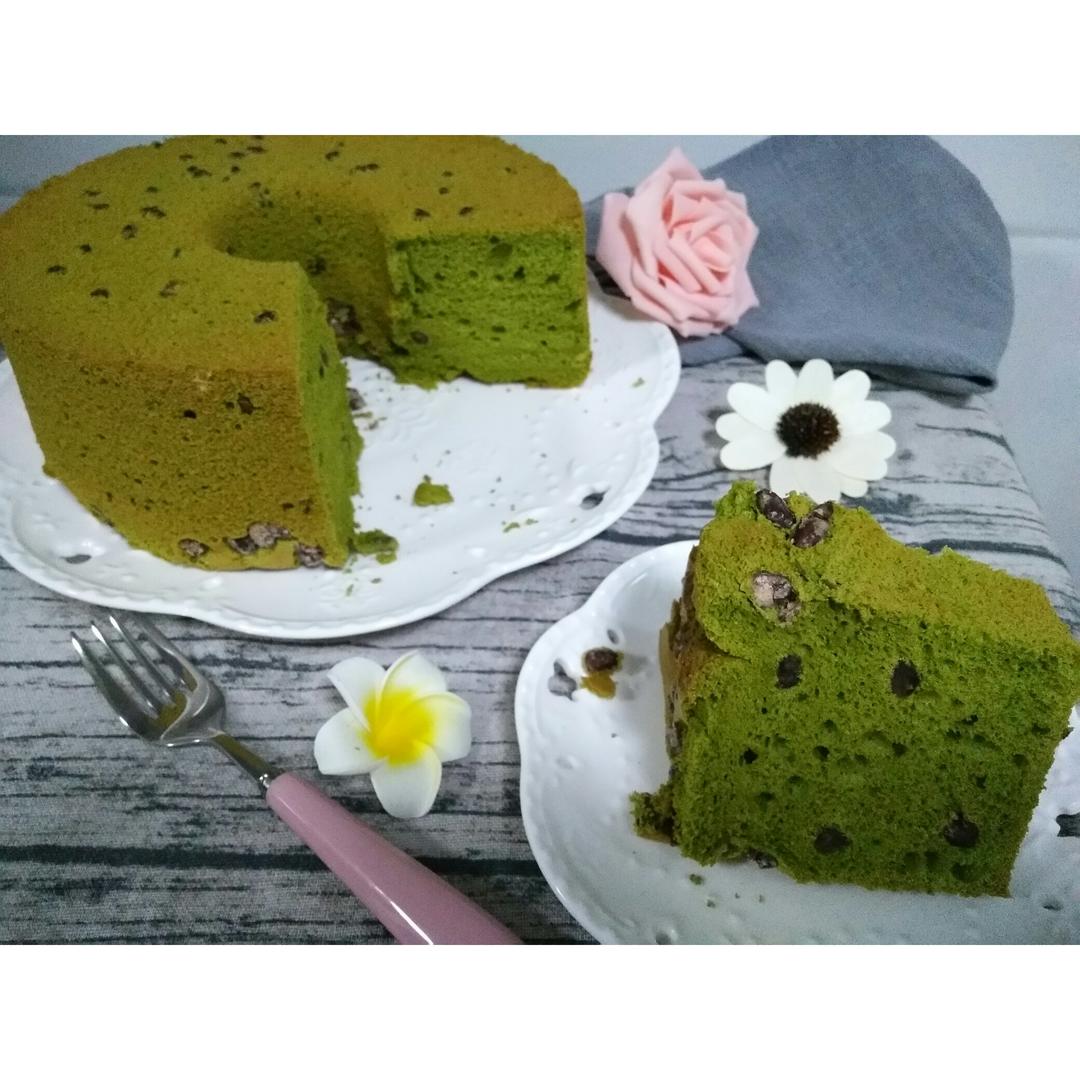 Q润抹茶戚风（日式中空）