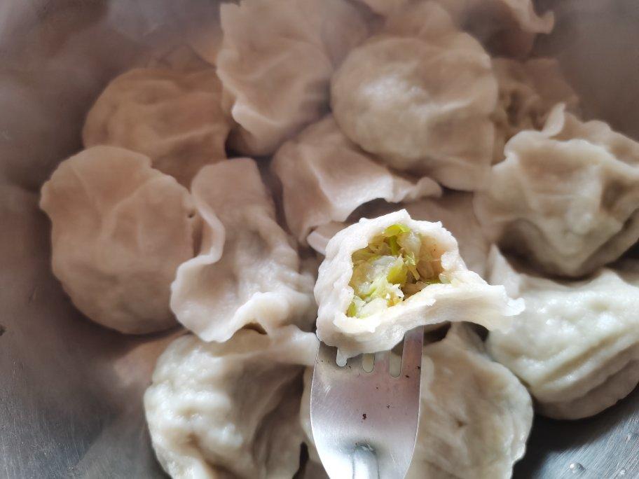 素白菜饺子