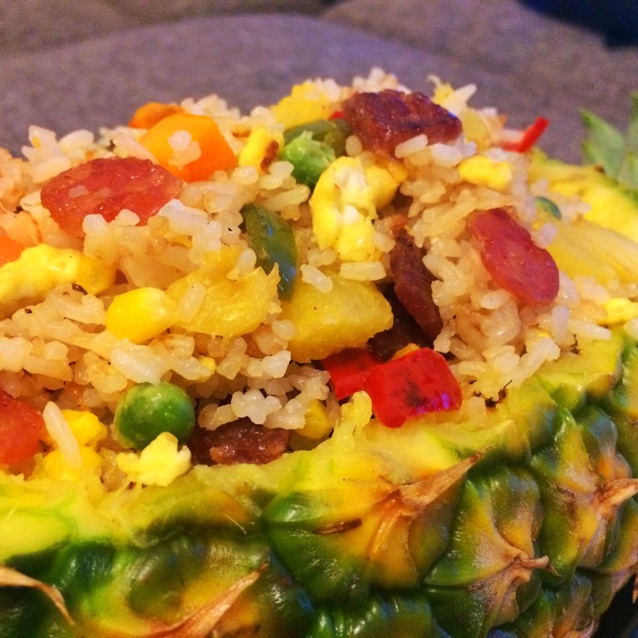 培根菠萝饭