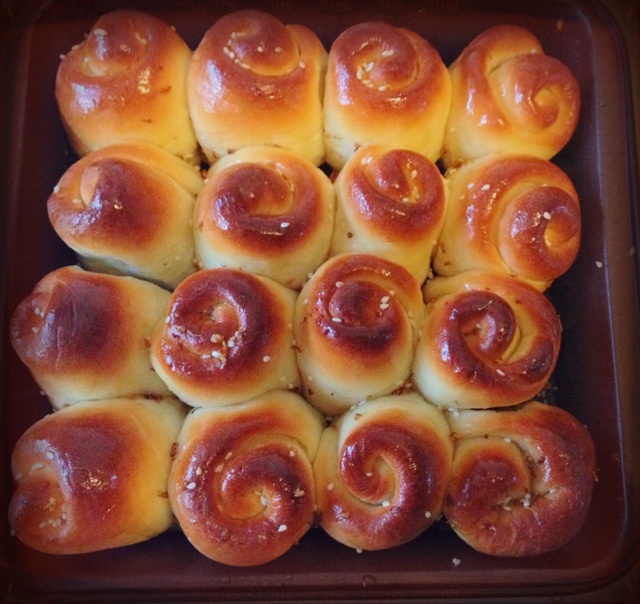 脆底蜂蜜小面包