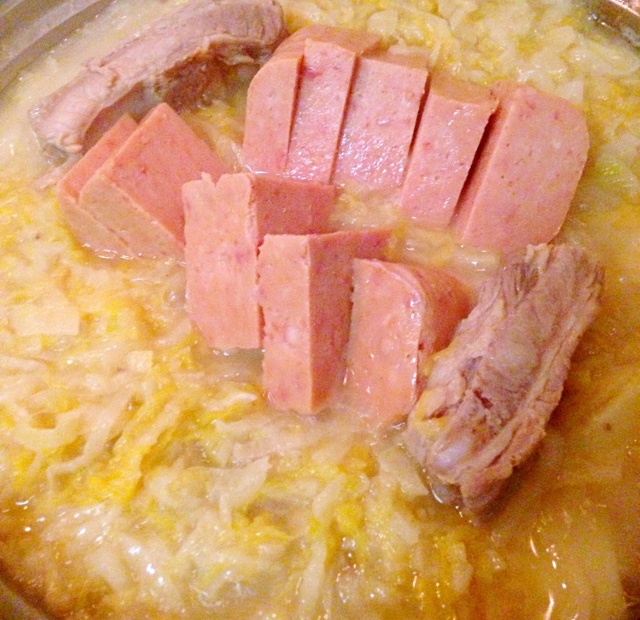 酸菜炖排骨