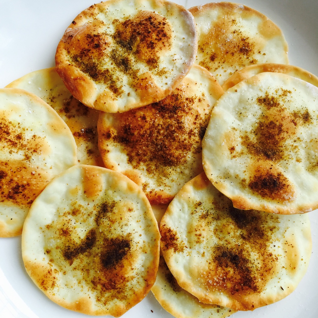 jessica-hrr做的香烤饺子皮