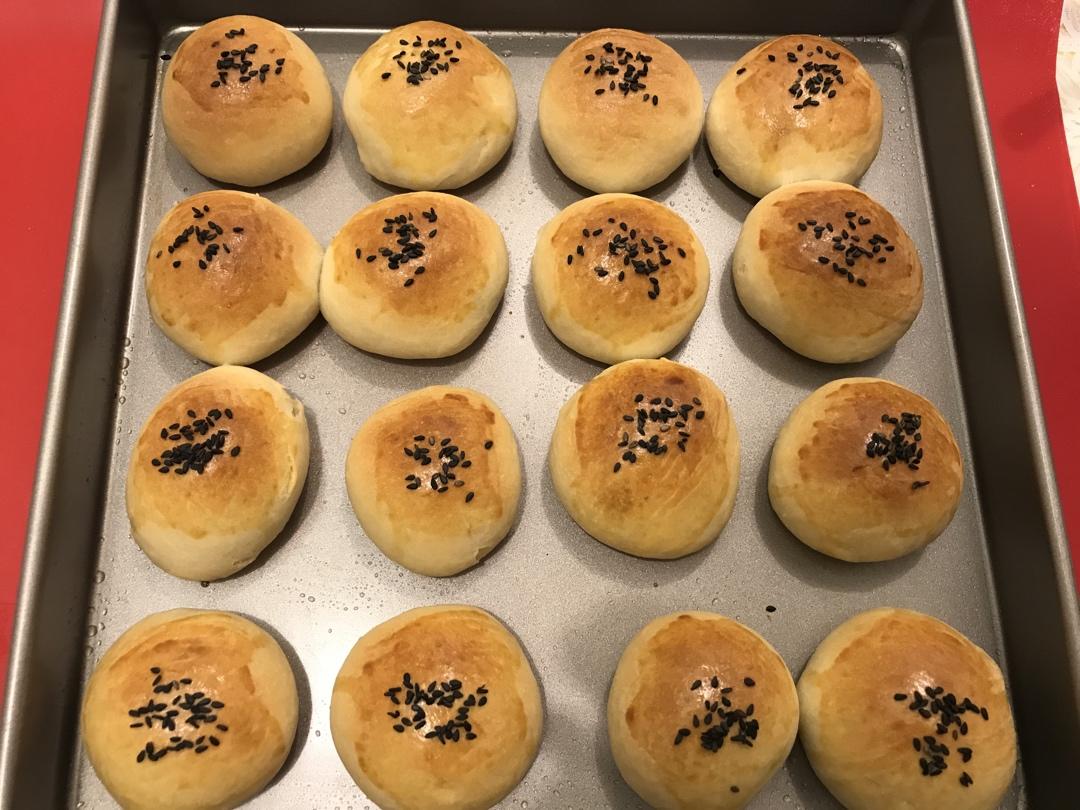 红豆沙小餐包：厨师机版（内附豆沙馅的做法）