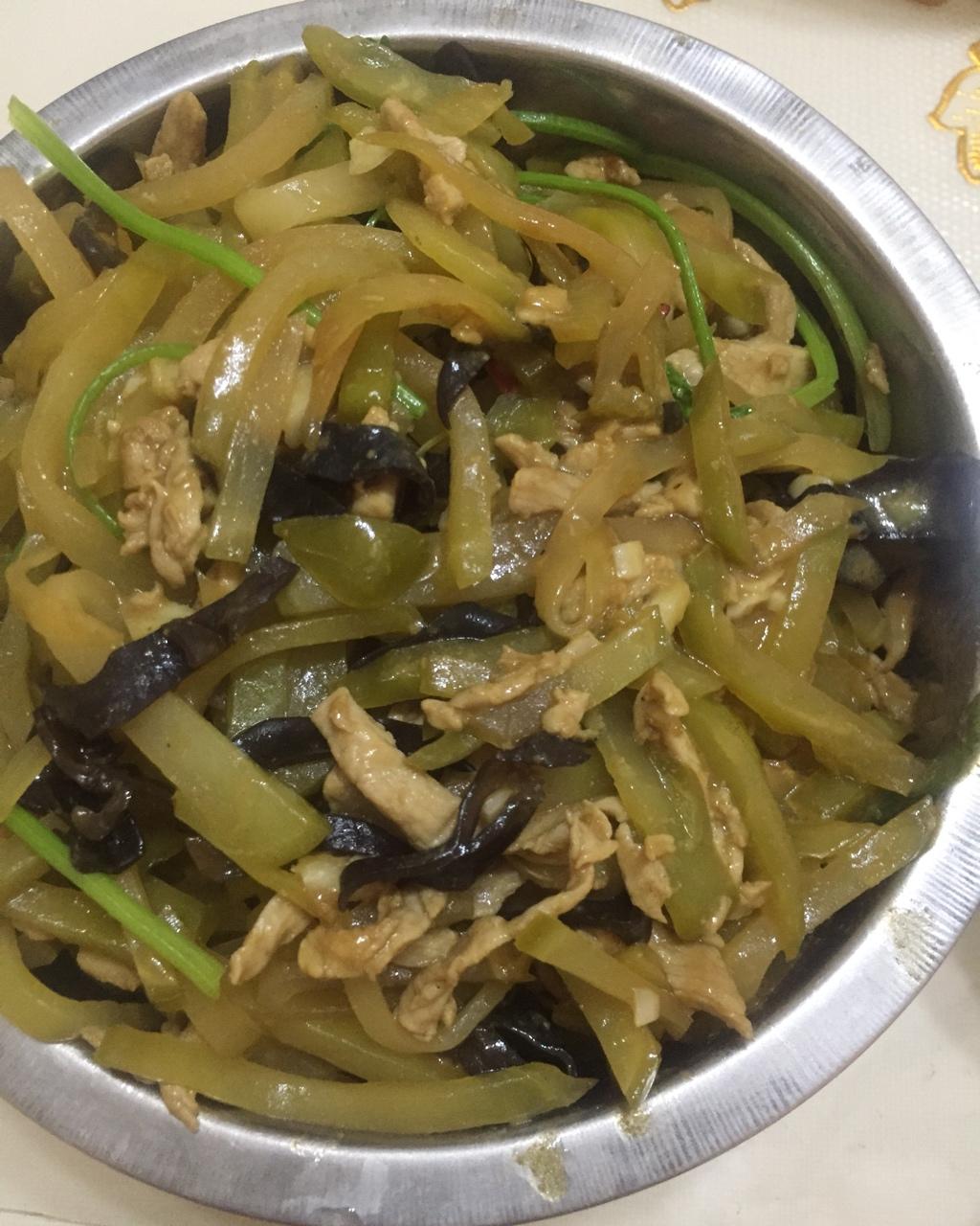 榨菜肉丝