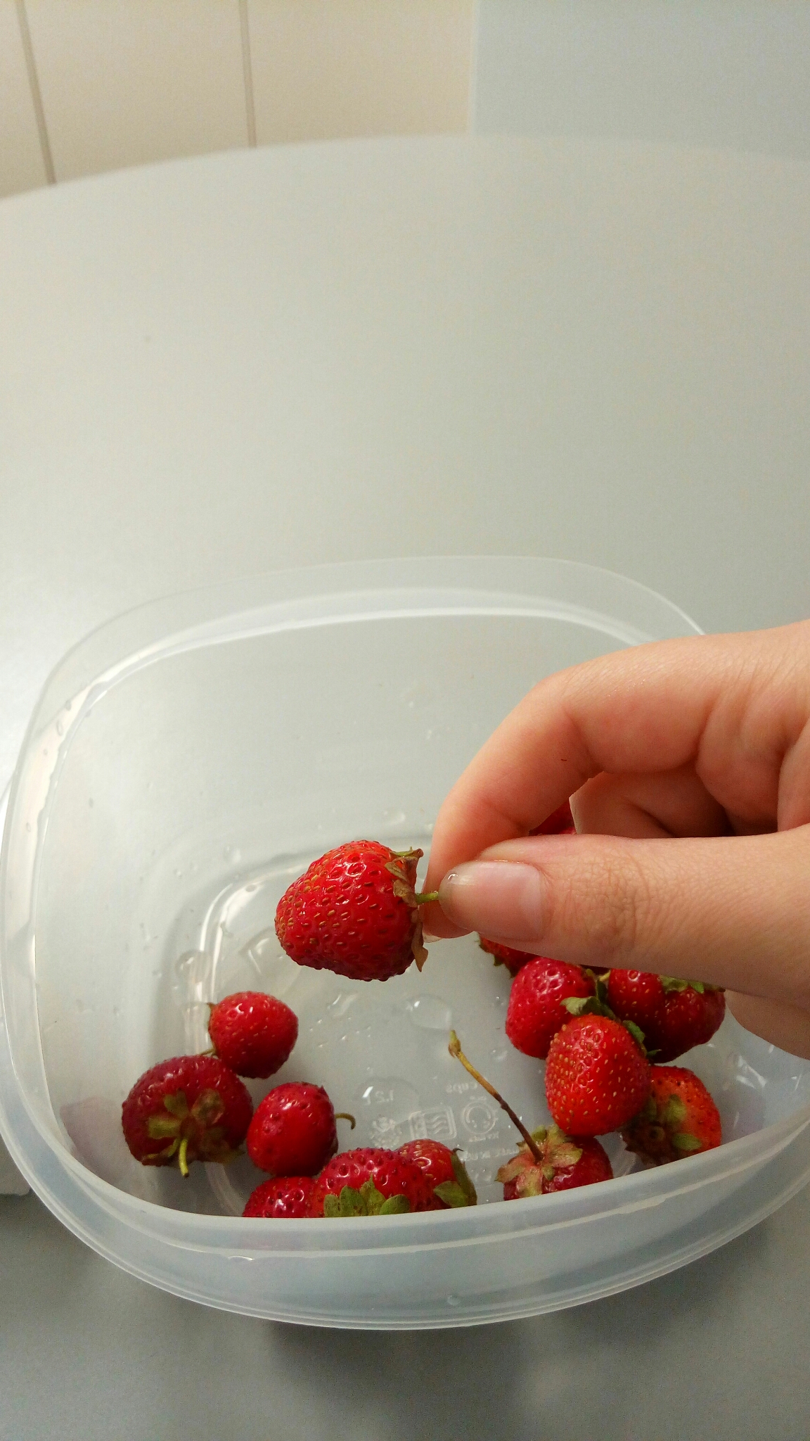 保存草莓的极简方法的做法