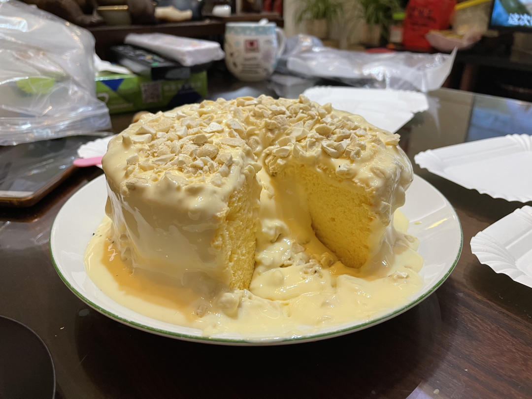 《Tinrry+》爆浆海盐奶盖蛋糕（6寸配方原创爆款）