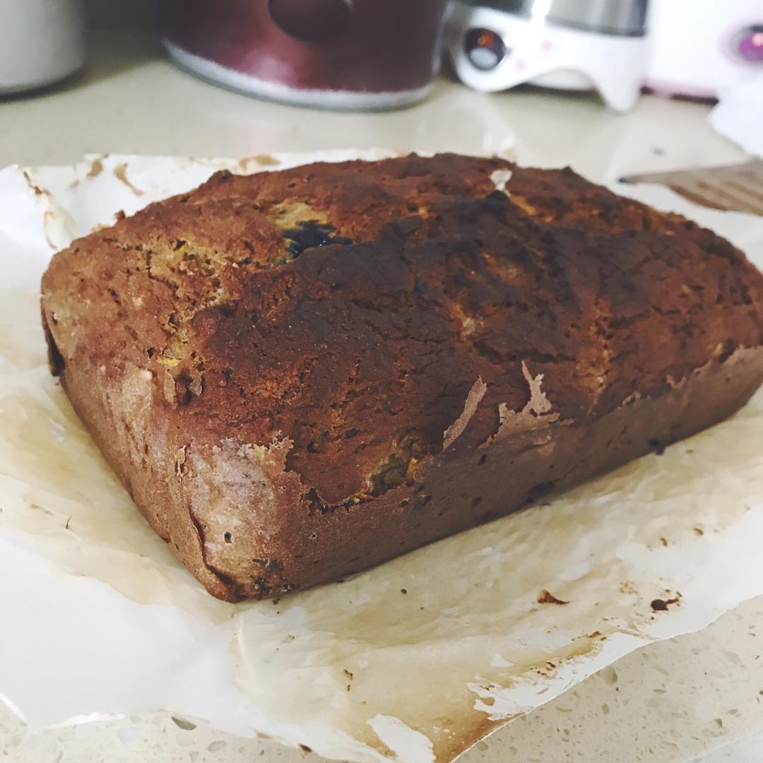 蔓越莓香橙玉米快手面包丨健康·烘焙