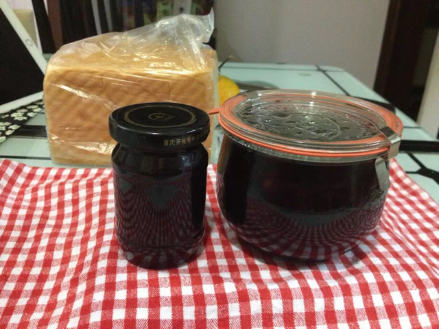 蓝莓果酱