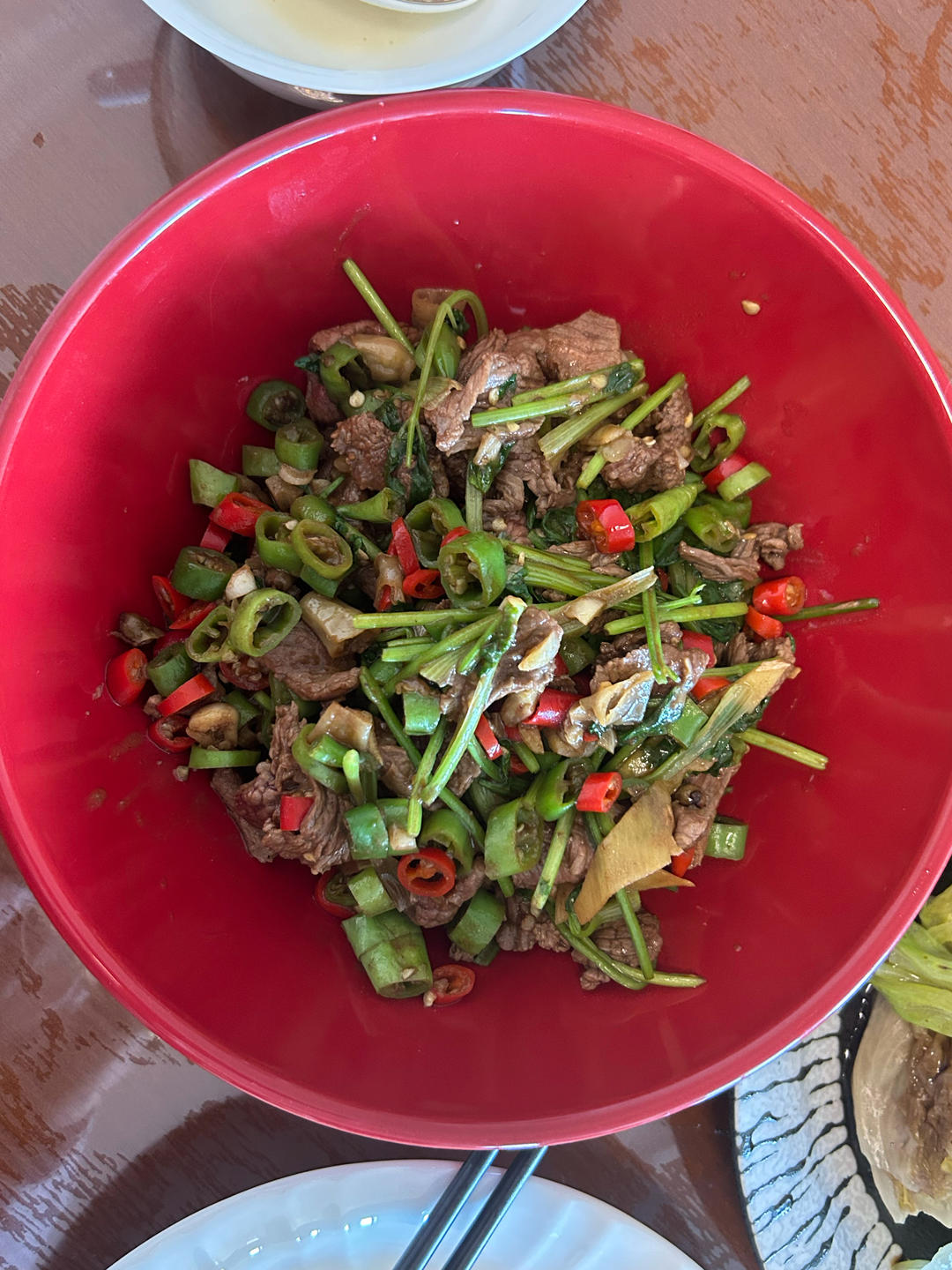 小炒孜然牛肉