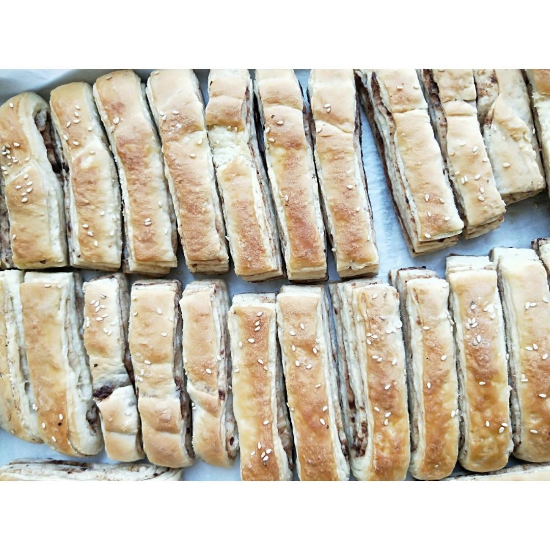 香酥蜜豆饼