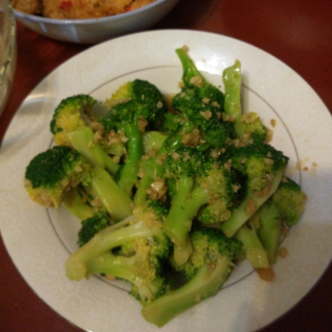 蚝油蒜蓉西兰花