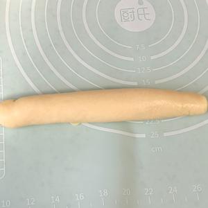 超松软的奶酪排包(附面团整形视频)8寸烤盘的做法 步骤11