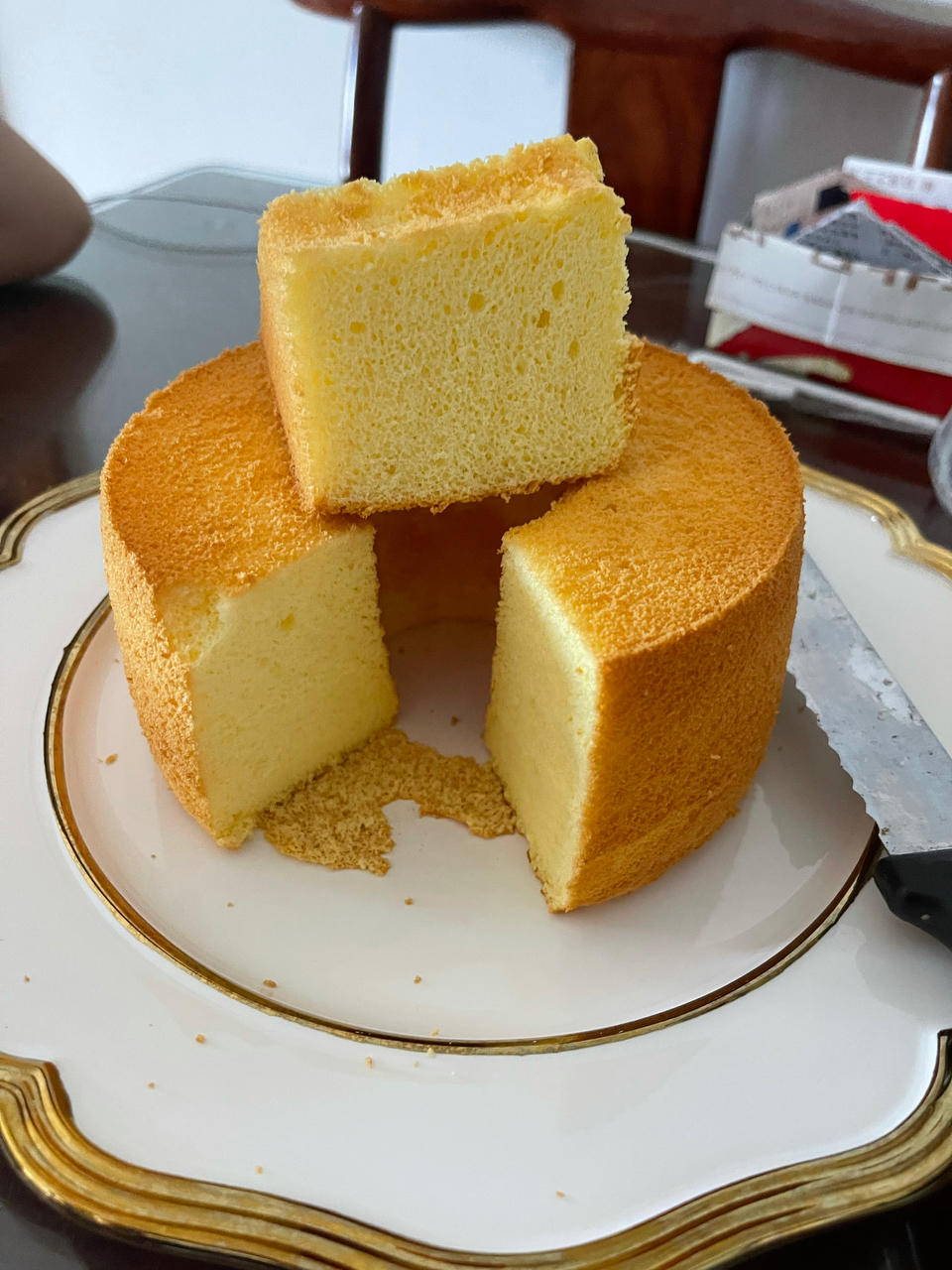 乳酪戚风蛋糕