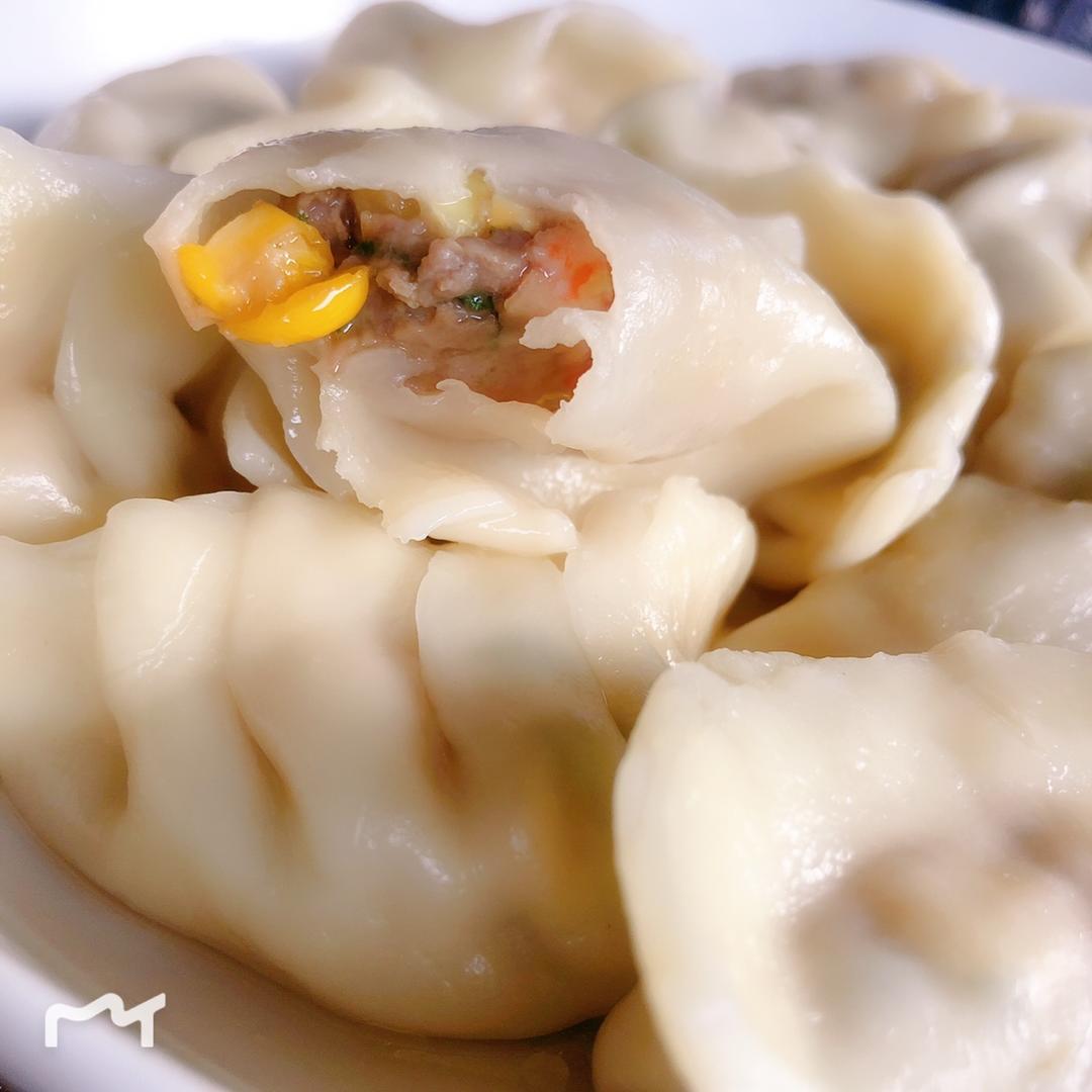 牛肉玉米虾饺的做法