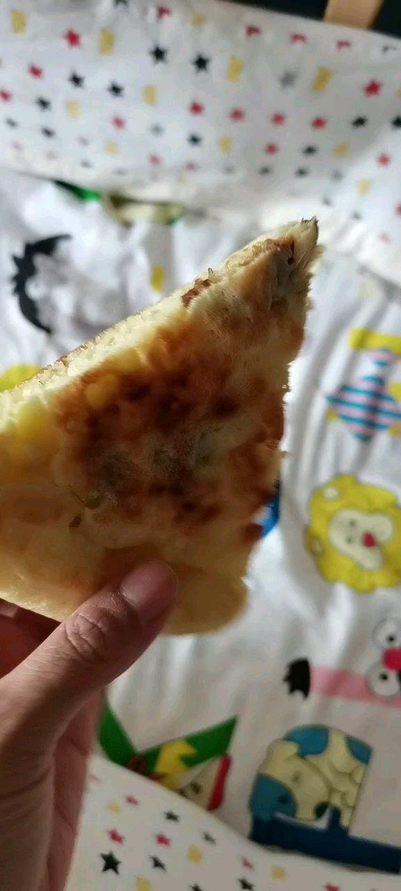 不用揉面就能吃到如此松软的发面饼 做法一看就好 附细节视频详解