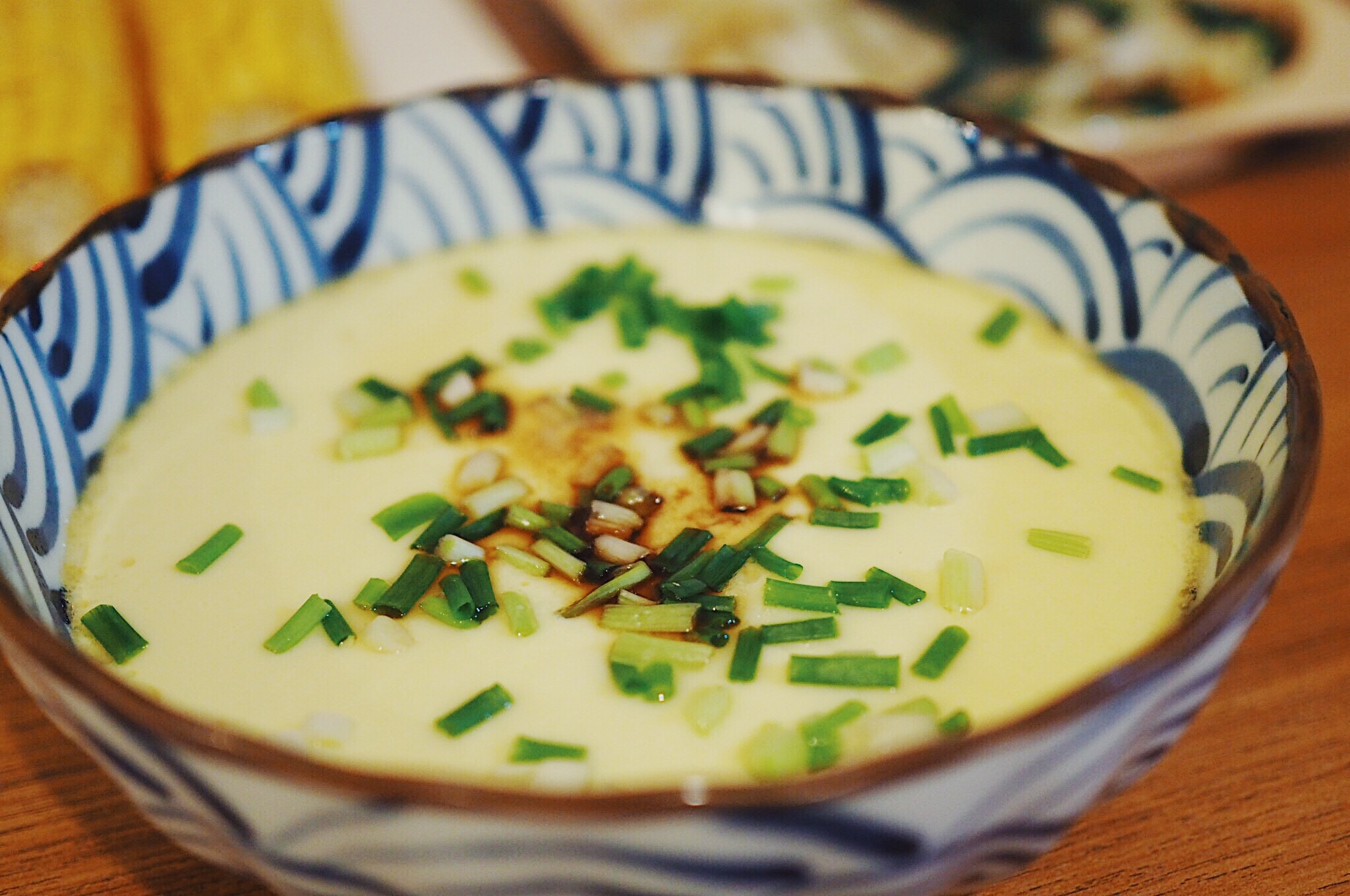 蒸蛋羹 Steamed Egg Pudding