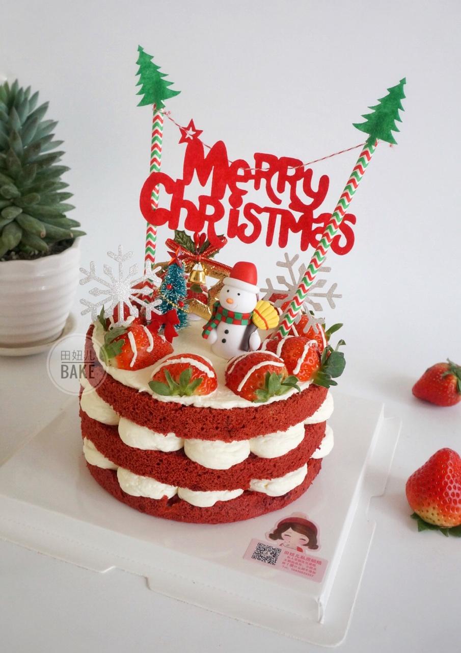 冬田快乐做的圣诞蛋糕