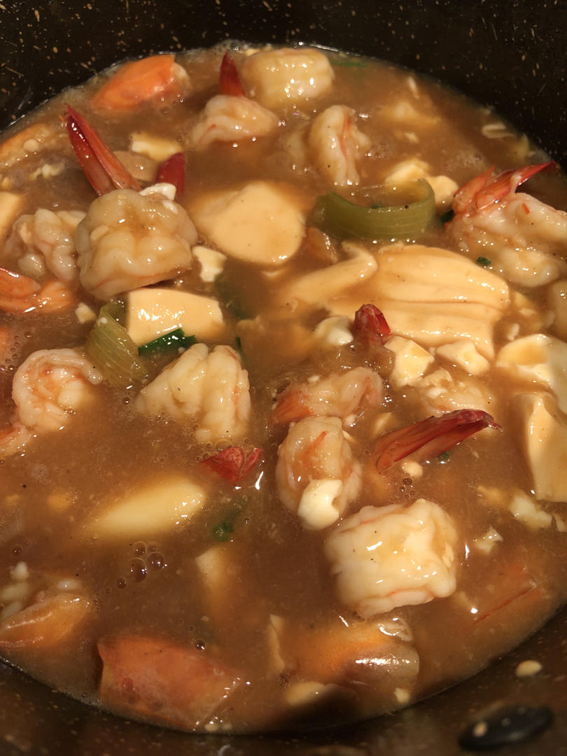 虾仁豆腐