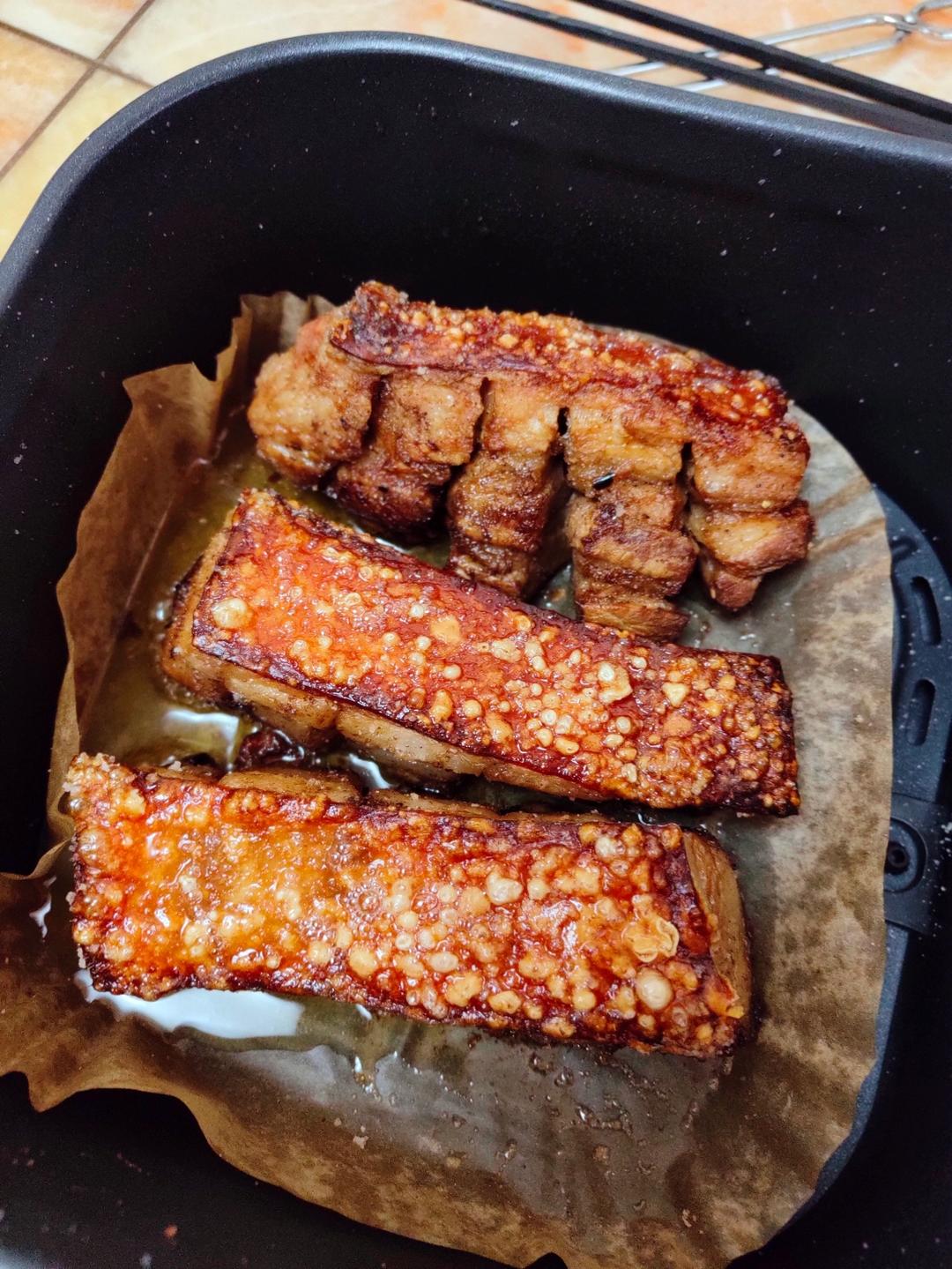 空气炸锅脆皮烤肉