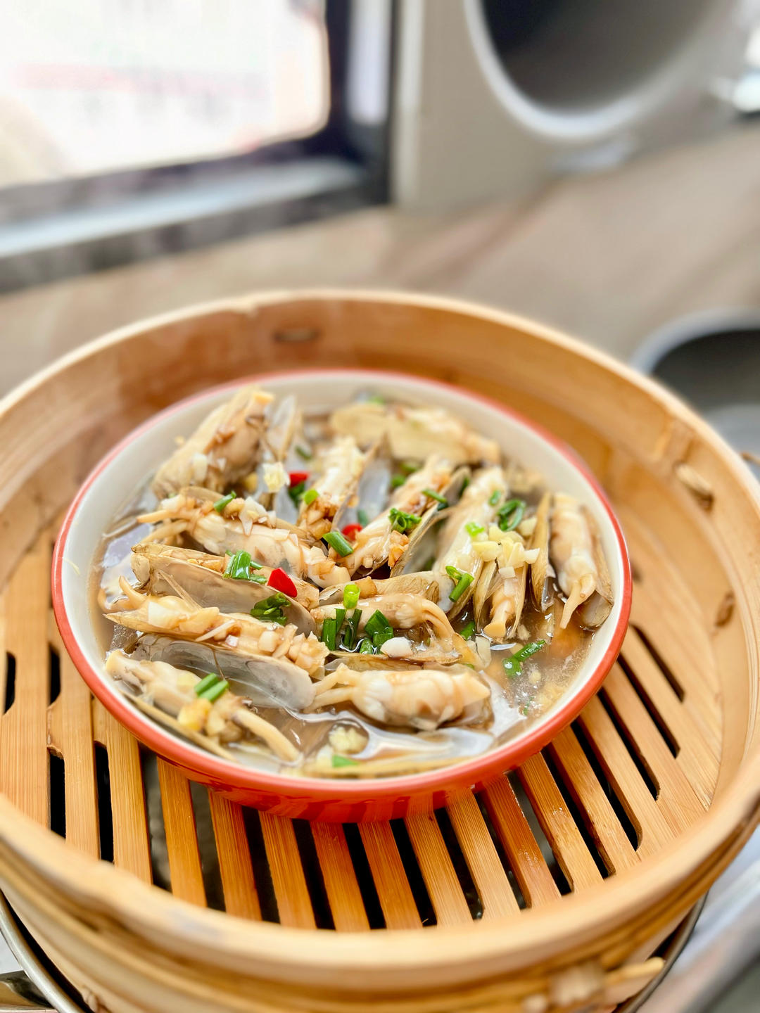 葱油蛏子