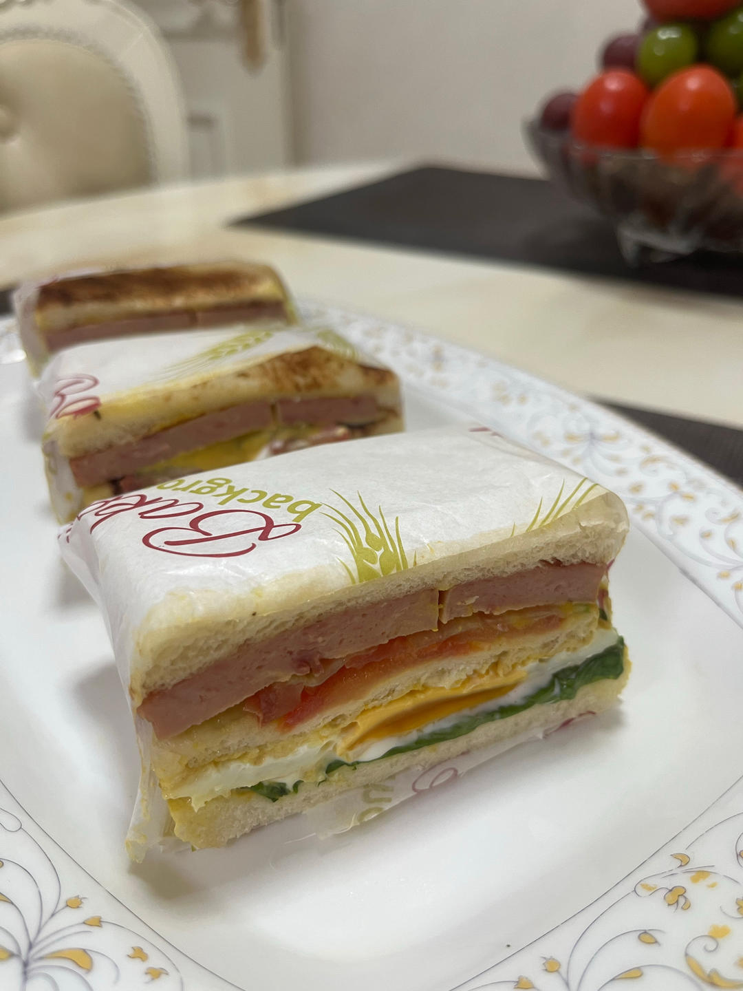 蔬菜三明治