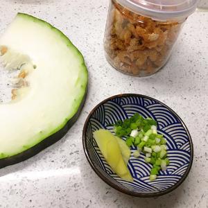 冬瓜虾米汤的做法 步骤1