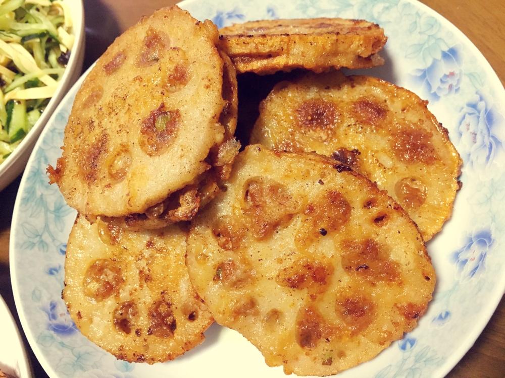 香煎藕夹