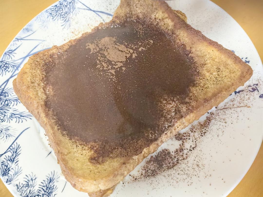 漏奶华：面包片吃法