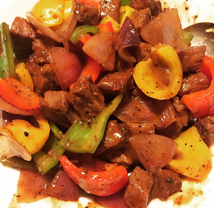 黑椒牛肉粒 Black Pepper Beef Cubes