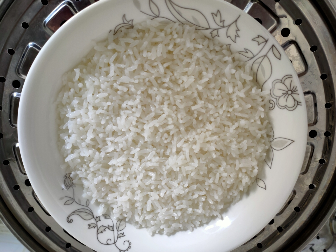 香喷喷蒸米饭的做法 步骤8
