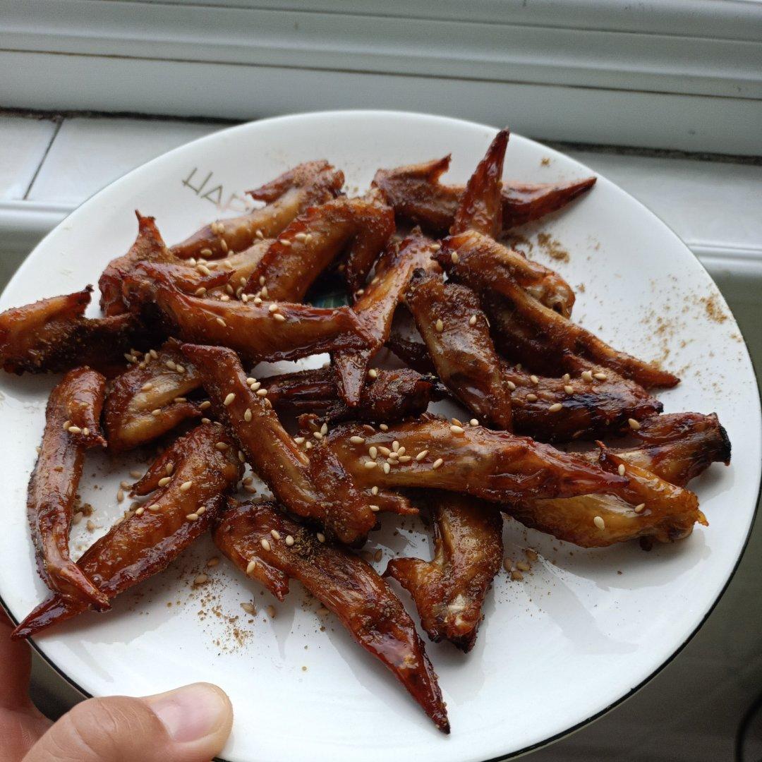 追剧下酒小零食！鸡翅尖！空气炸锅版（不放一滴油）