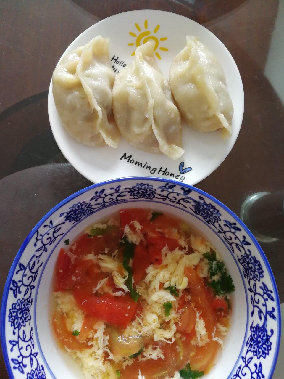 牛肉洋葱烫面蒸饺