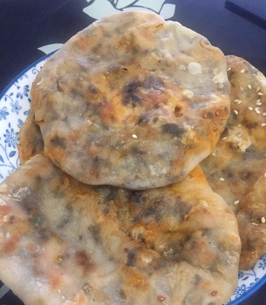 梅干菜猪肉烧饼